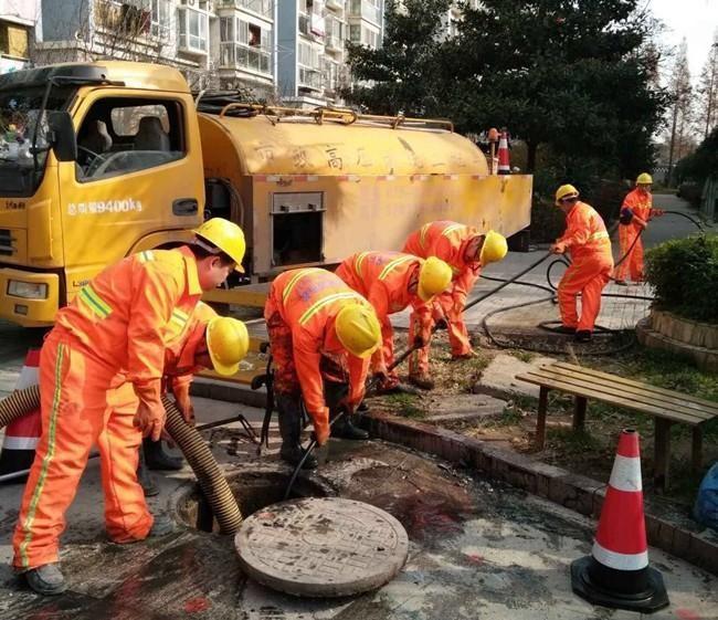 雁峰市政管道清淤