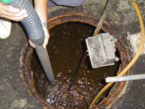 雁峰隔油池清理